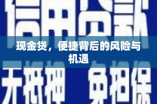 春日现金贷，便捷背后的风险与机遇