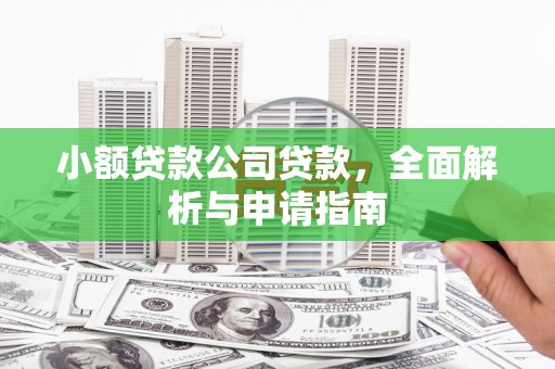 春日小额贷款公司贷款，全面解析与申请指南