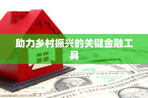 春日助力乡村振兴的关键金融工具