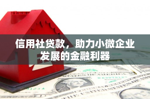 春日信用社贷款，助力小微企业发展的金融利器