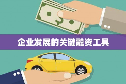 春日企业发展的关键融资工具
