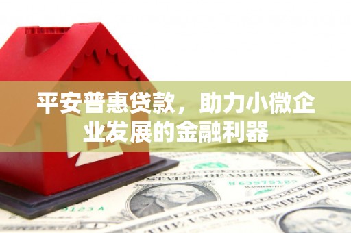 春日平安普惠贷款，助力小微企业发展的金融利器