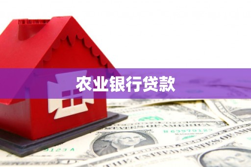 春日农业银行贷款