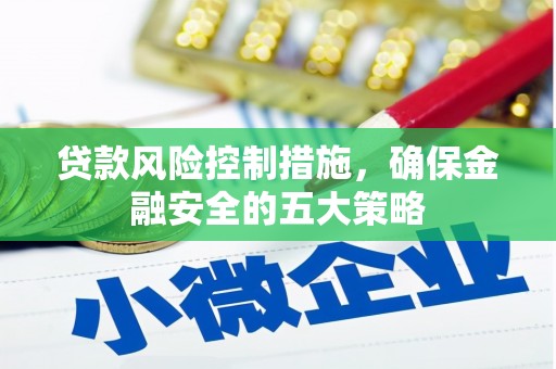 春日贷款风险控制措施，确保金融安全的五大策略