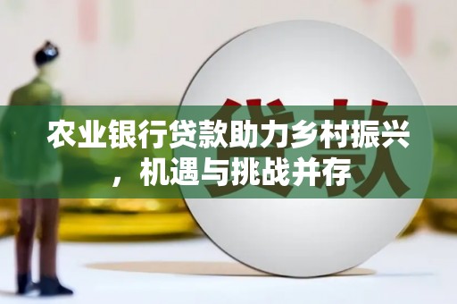 春日农业银行贷款助力乡村振兴，机遇与挑战并存