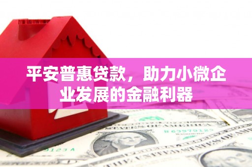 春日平安普惠贷款，助力小微企业发展的金融利器