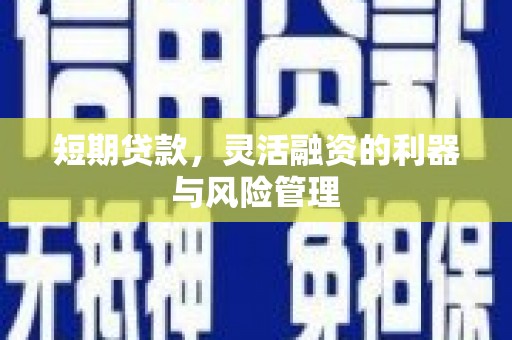 春日短期贷款，灵活融资的利器与风险管理